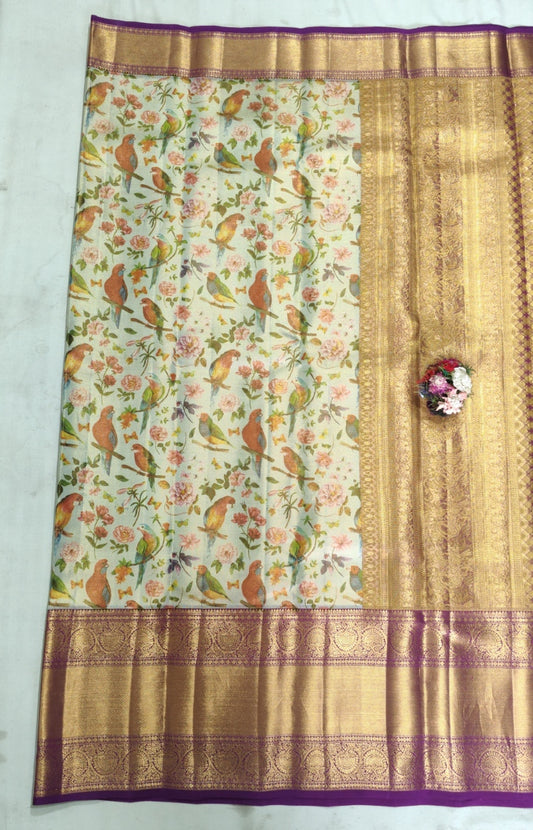 Pure Kalamkari Silk Sarees