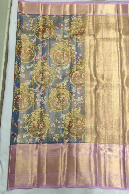 Pure Kalamkari Silk Sarees
